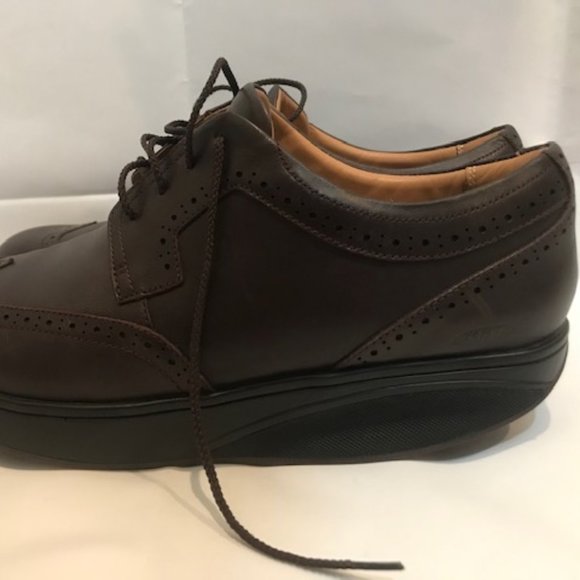 Men\'s MBT Isimo 5 Brogue Black Coffee Nappa main image 8